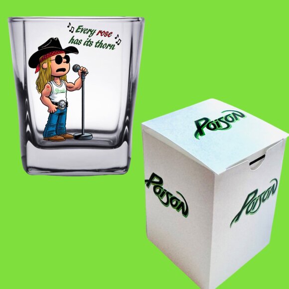 PEANUTS Characters/ROCK BANDS Mashup Shot Glass/Matching Box, Unique Gift! - Picture 5 of 14